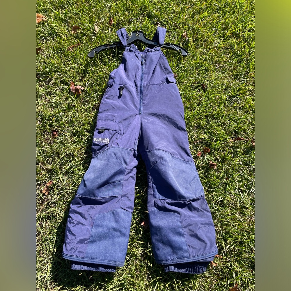 Columbia Snow Bib Overalls kids  4/5  unisex